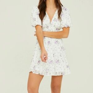 NEW Altar’d State Floral Mini Dress Size Small NWT